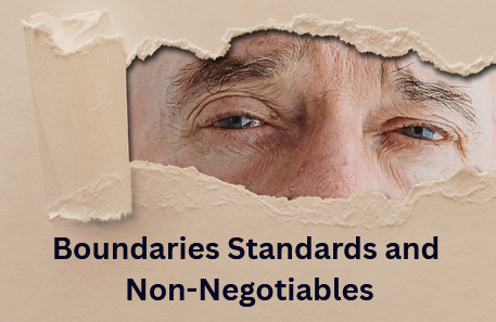 Boundaries Standards and Non-Negotiables