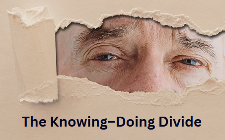 The Knowing–Doing Divide