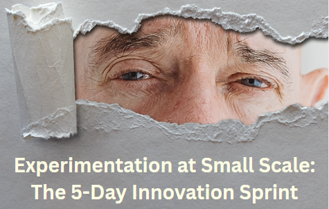 Experimentation at Small Scale: The 5-Day Innovation Sprint experimentation at small scale the 5 day innovation sprint