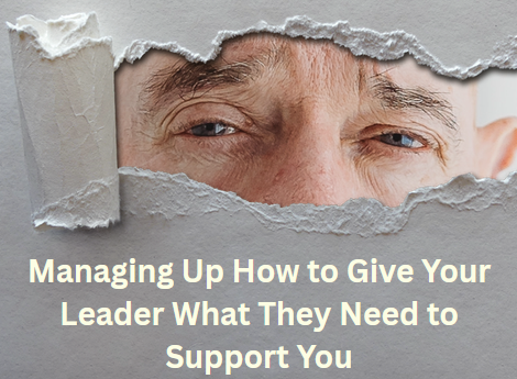 Managing Up: How to Give Your Leader What They Need to Support You managing up how to give your leader what they need to support you