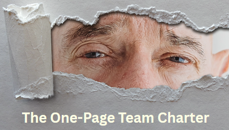 the one page team charter